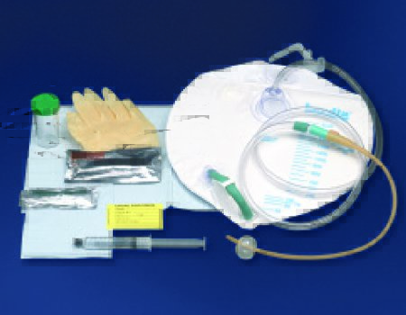 Tray Foley Closed System, Indwelling Catheter Tr .. .  .  